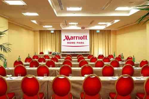 Organizza la tua festa aziendale al Marriott Park Hotel